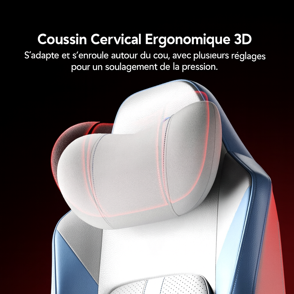 Chaise de Gaming Ergonomique avec Climatisation et Massage – OverChair M6 Ultra