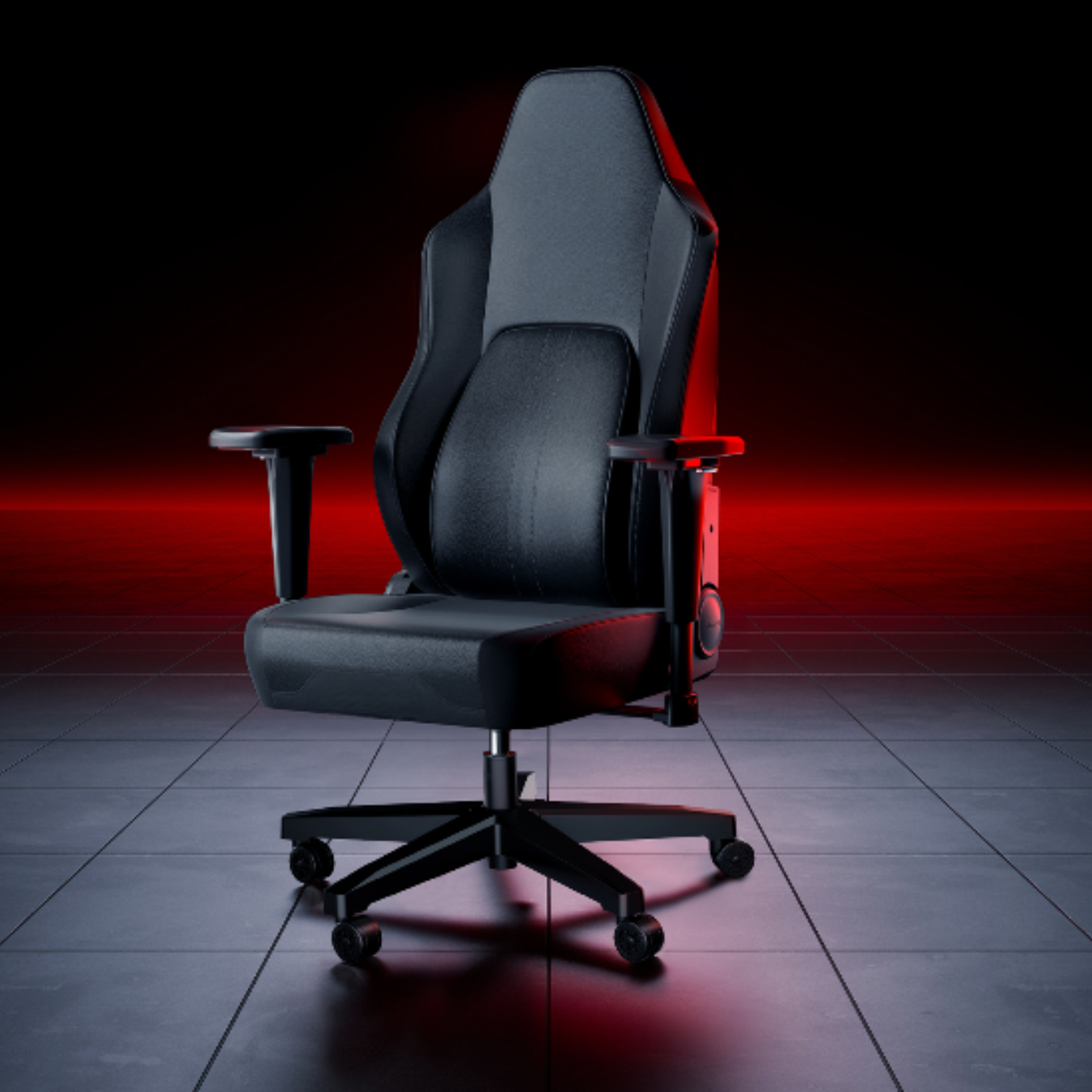 Chaise de Gaming Ergonomique avec Soutien Lombaire – OverChair M6 Black Edition