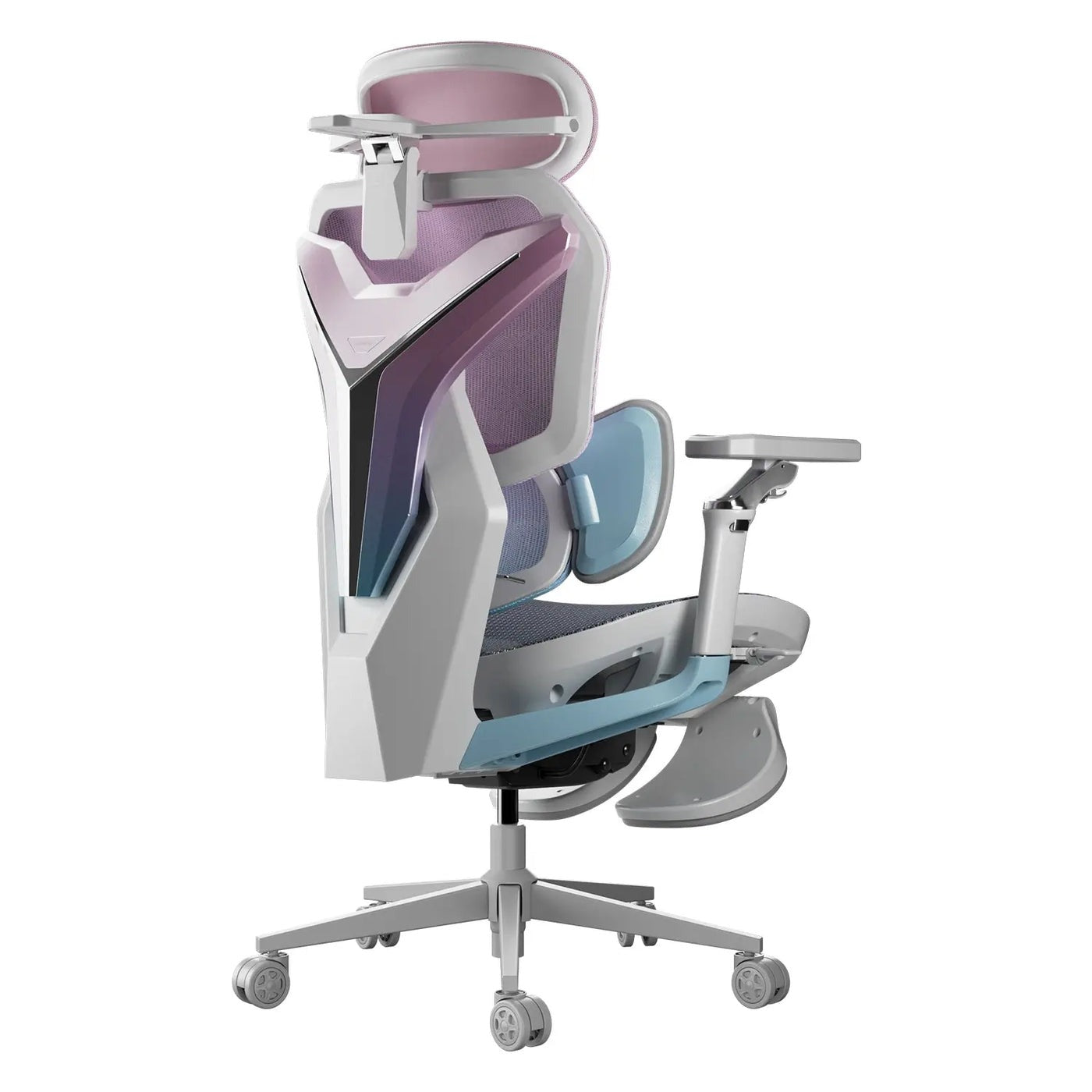Chaise de Bureau Ergonomique avec Soutien Lombaire Dynamique et Repose-Pieds – OverChair G7 Future