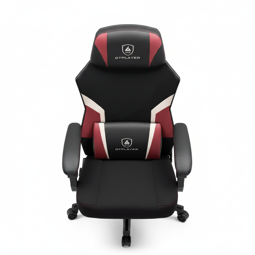 GTPLAYER Gaming chair Footrest Ergonomic Mesh Back Office chair Desk chair fabric Gaming armchair