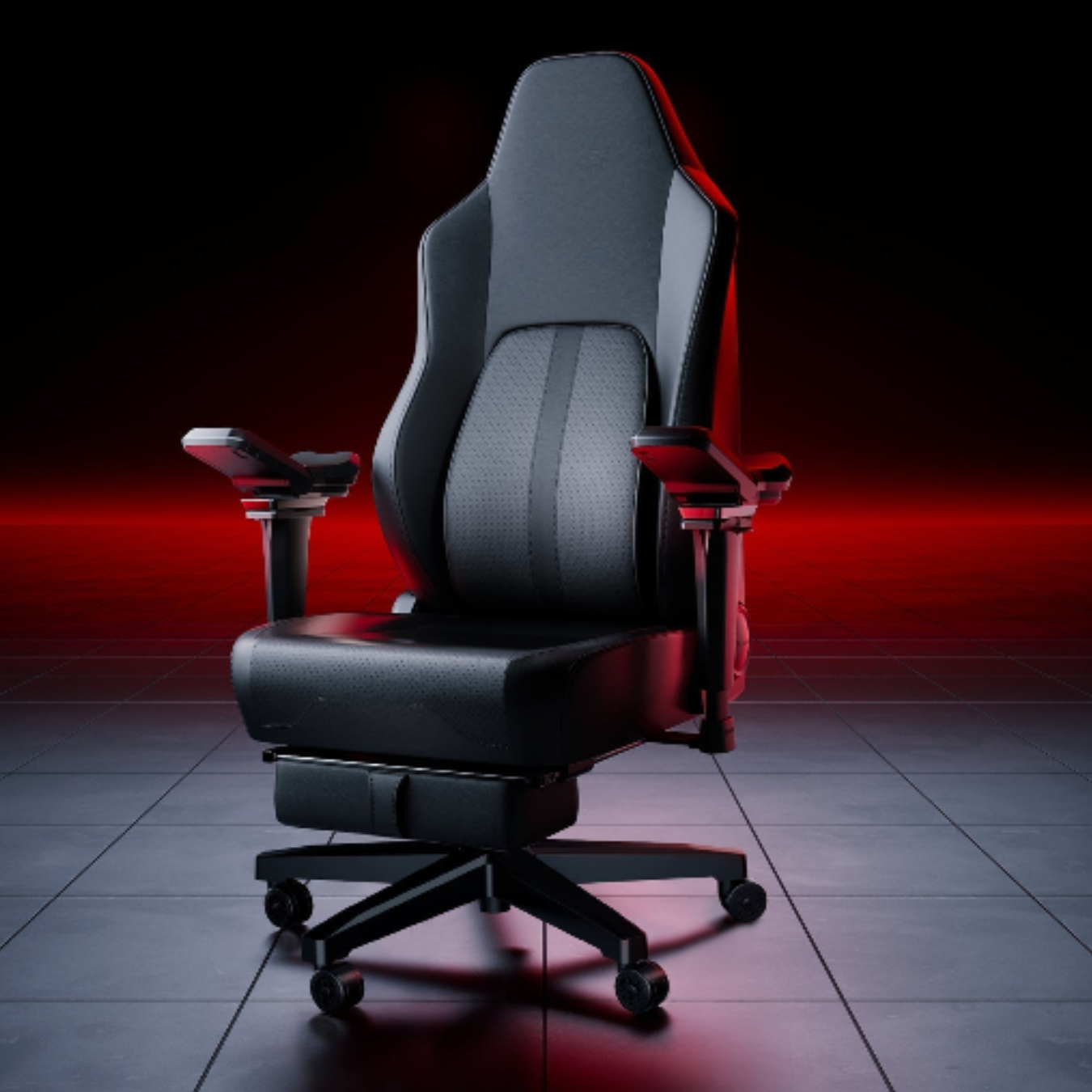Chaise de Gaming Ergonomique avec Soutien Lombaire – OverChair M6 Elite Black