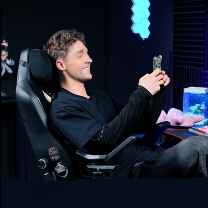 Chaise de Gaming Ergonomique avec Soutien Lombaire – OverChair M6 Elite Black