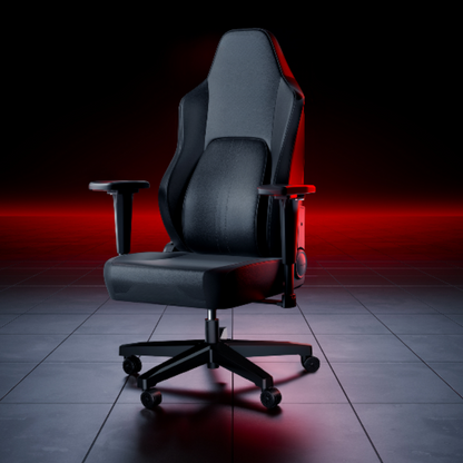 Chaise de Gaming Ergonomique avec Soutien Lombaire – OverChair M6 Black Edition