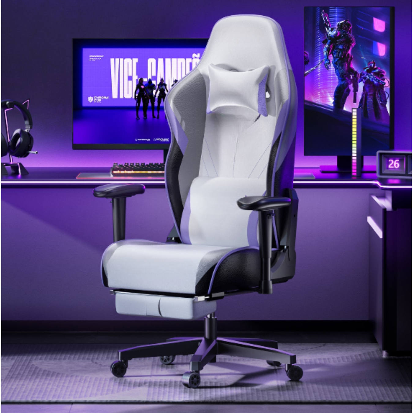 Chaise de Gaming Ergonomique Design Graffiti avec Assise Haute Densité – OverChair Boom Edition