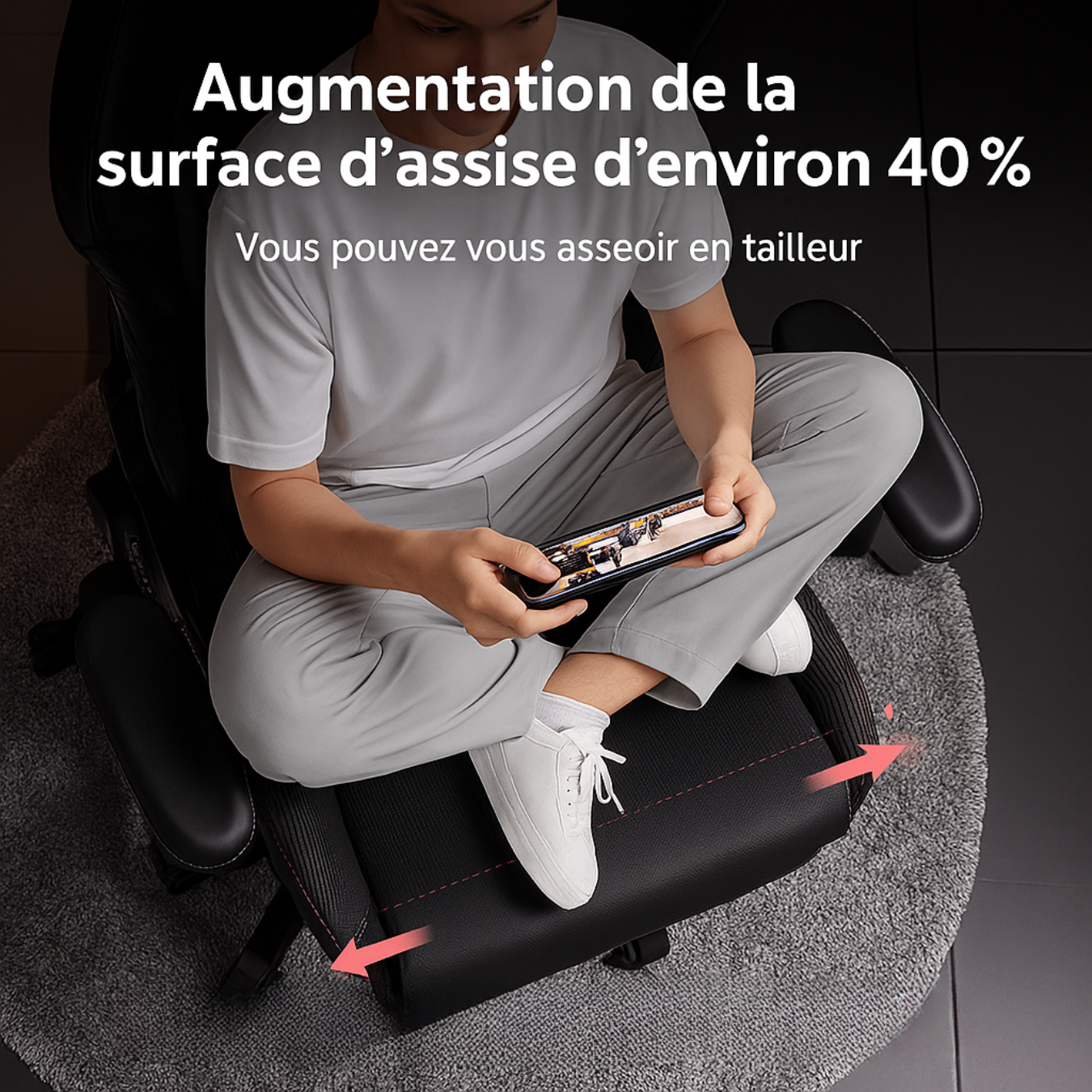 Chaise de Gaming Ergonomique Design Graffiti avec Assise Haute Densité – OverChair Boom Edition